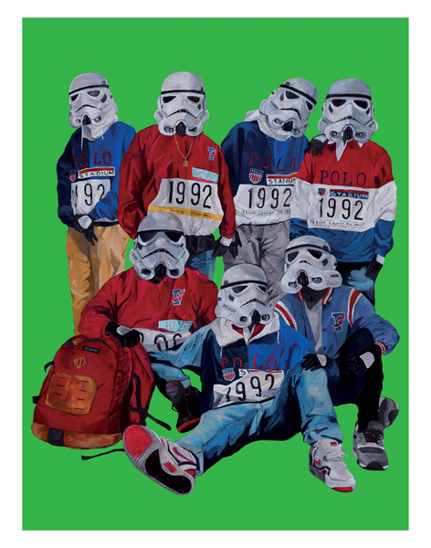 Storm Crew "Stadium" print